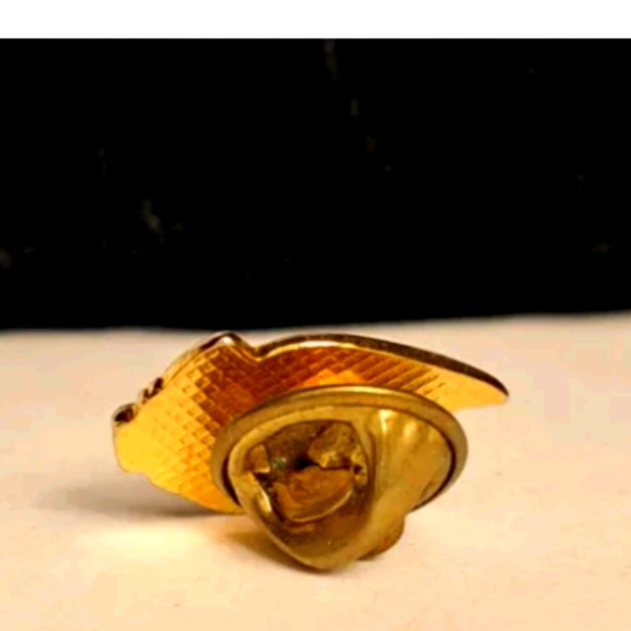 ⚡4 for $20⚡Red Cross 2 Gallon Blood Donor Pin Gold Tone - Picture 5 of 5